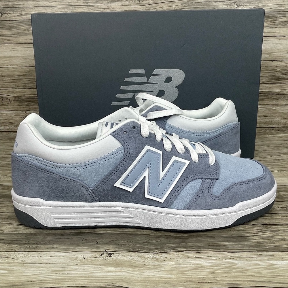 NEW New Balance 480 Arctic Grey White Shoe Men's Sizes BB480LEB - Picture 1 of 8